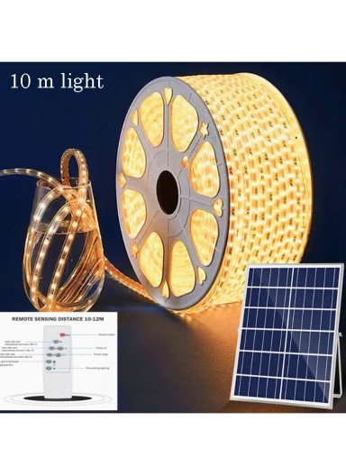 10m Outdoor Solar Fairy Stri..