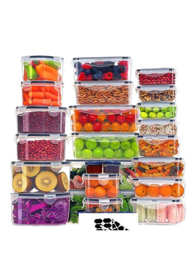 24Pcs / Set Kitchen Food Sto..