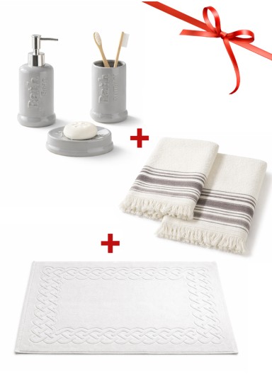 3-Piece Bathroom Essentials ..