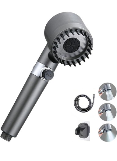 Filtered Shower Head Removes..