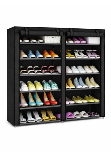 6-Layer Fabric Metal Storage..