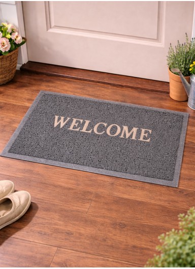 15x22.8" Welcome Door Mat, N..