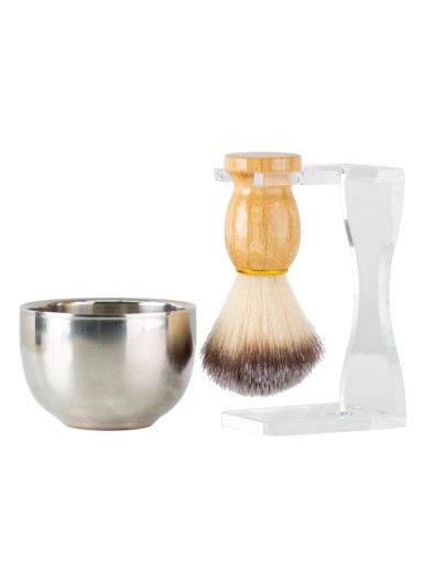 3 In 1 Shaving Brush Set wit..