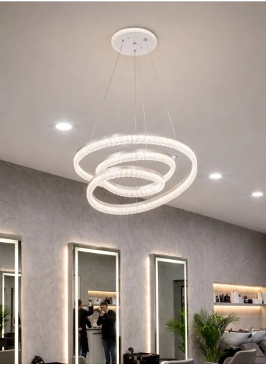 LED Spiral Hanging Ceiling L..