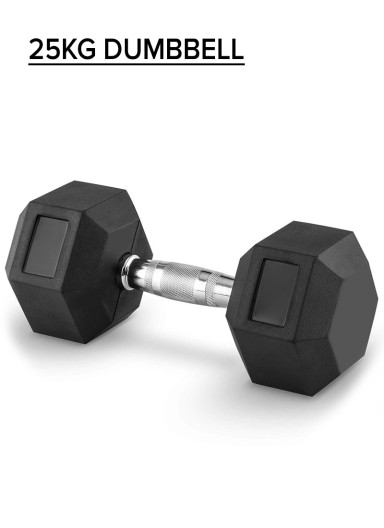 25KG Rubber-Wrapped Hexagona..