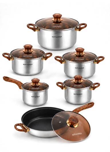 12-Piece Stainless Steel Coo..