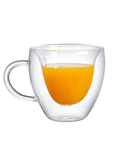 180ml Double Wall Glass Clea..