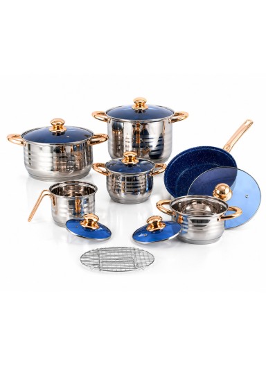 12PCS Stainless Steel Cookwa..