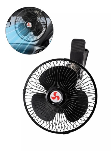 12V Clip On Quiet Ventilatio..