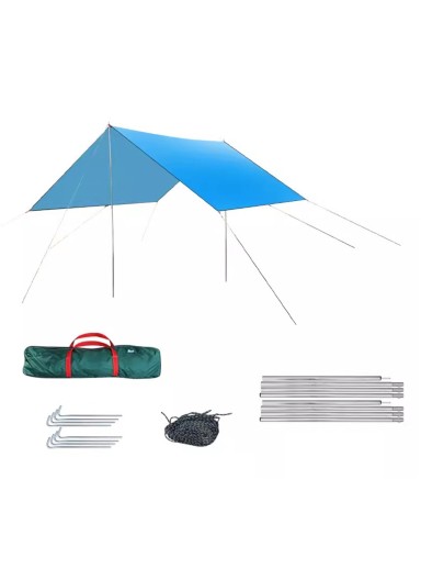 3x3m Camping Tent Tarp 210D ..