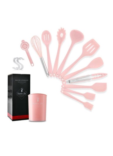 11Pcs Silicone Utensil Set H..