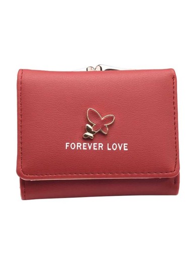 Trifold Solid Colour PU Leat..