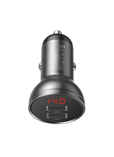 4.8A 24W Dual USB Digital Di..