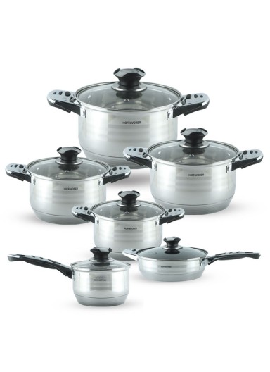 12Pcs Stainless Steel Cookin..