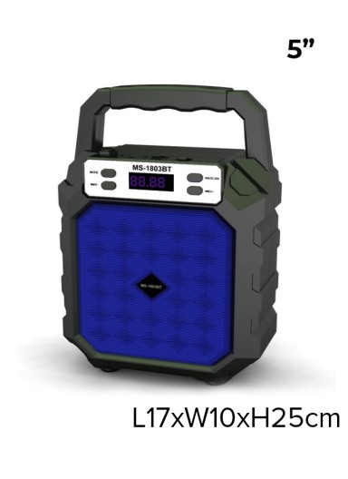 5'' 15W 1100mAh Rechargeable..