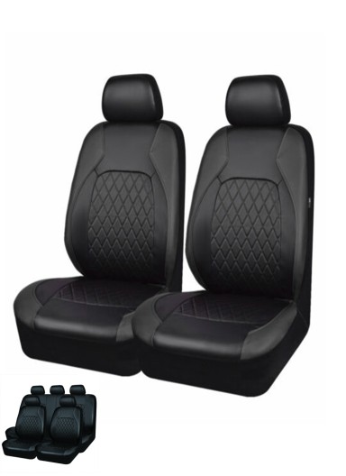 9 Pcs PU Leather Car Seat Co..