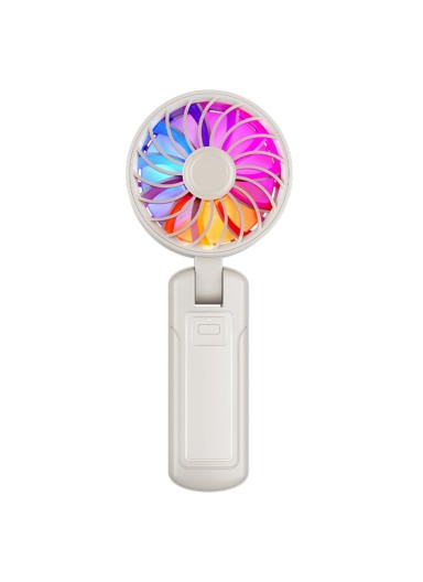 Handheld Fan with RGB Breath..
