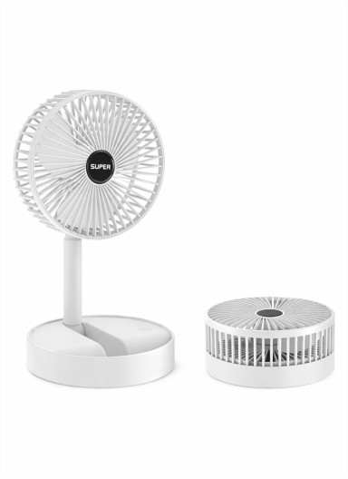 Foldable Desk Fan with 1200m..