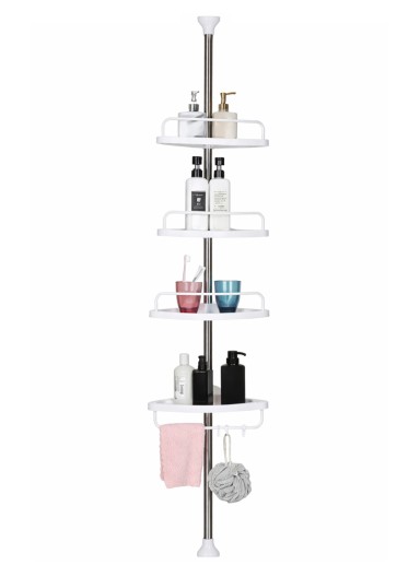 Adjustable 4-Tier Shower Cad..