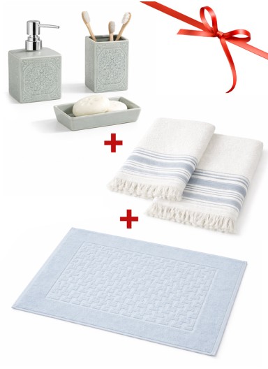 4-Piece Premium Cotton Towel..