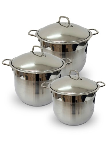6 Pcs 30/32/34cm Stainless S..