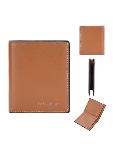 Minimalist Men Bi-fold Purse..