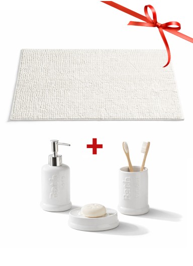 Macy 3-Piece White Stoneware..