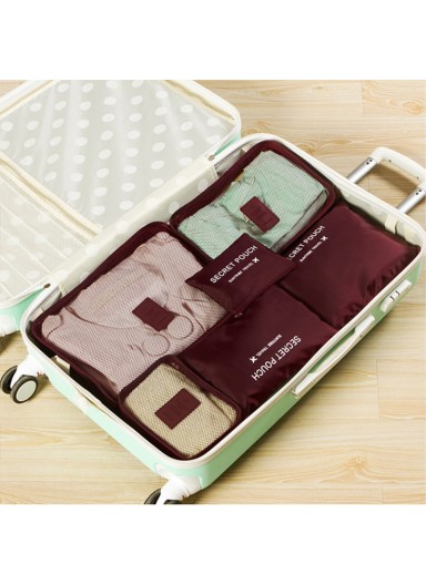 6Pcs/Set Travel Storage Bag ..