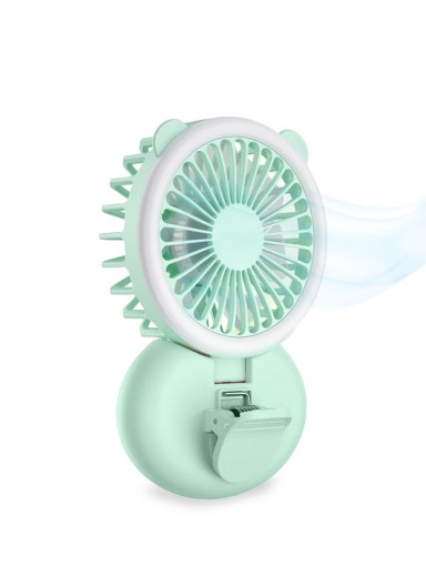Rechargeable Neck Fan with 5..