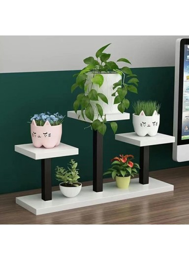 4-Tier Square Metal Flower R..